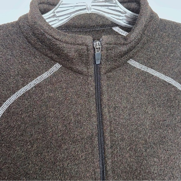 Kuhl Alfpaca Women’s Fleece Full Zip Brown Jacket Small - Picture 6 of 12